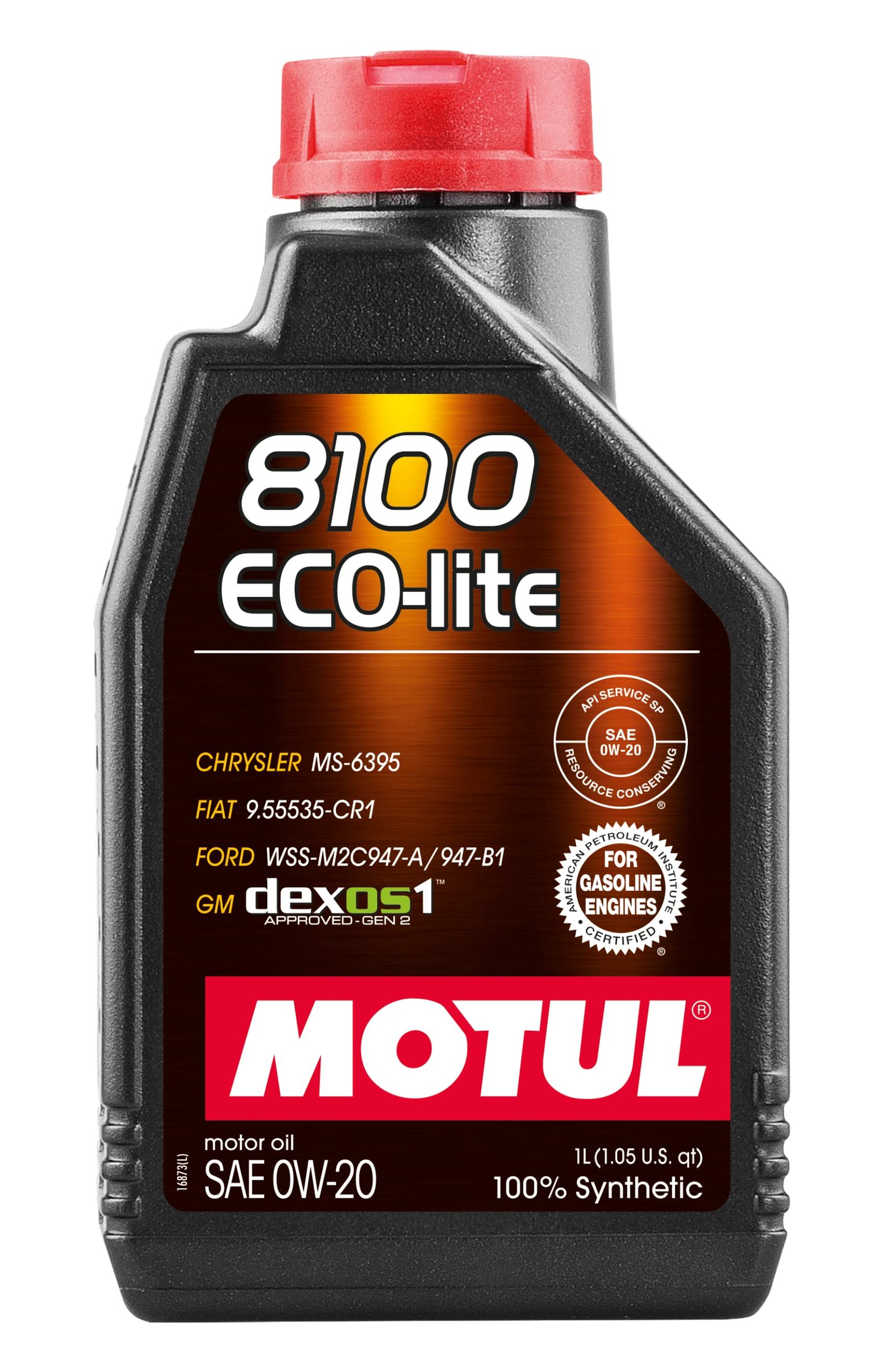 8100 ECO-LITE 0W-20 FULLY SYNTHETIC ENGINE OIL