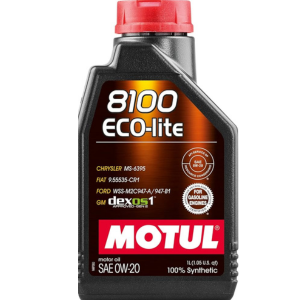 8100 ECO-LITE 5W-30 FULLY SYNTHETIC ENGINE OIL